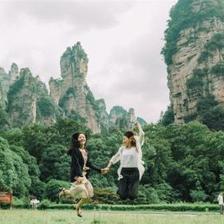 有這樣一個張家界美女導游,行程游玩會很幸福!