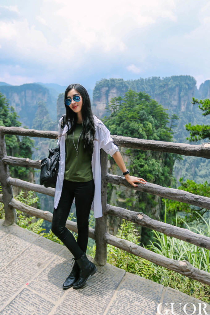 張家界旅拍/張家界跟拍/張家界導游.這樣的天氣,除了金鞭.